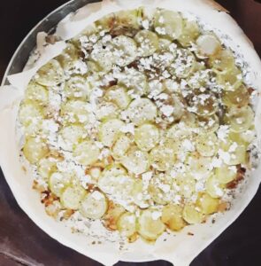 Tarte aux courgettes et feta